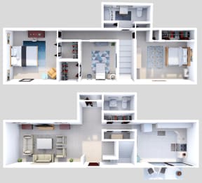 3 beds, 1.5 baths, 1,160 sqft, $1,525