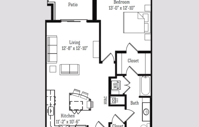1 bed, 1 bath, 816 sqft, $1,775, Unit 8333 Globe Drive - 111