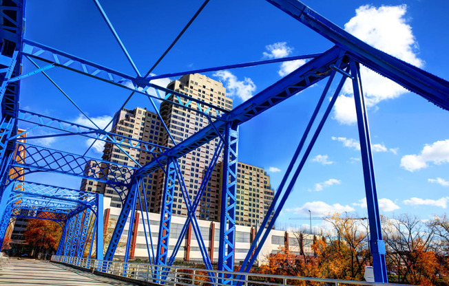 The Plaza Apartments in Grand Rapids, MI is conveniently located near The Blue Bridge