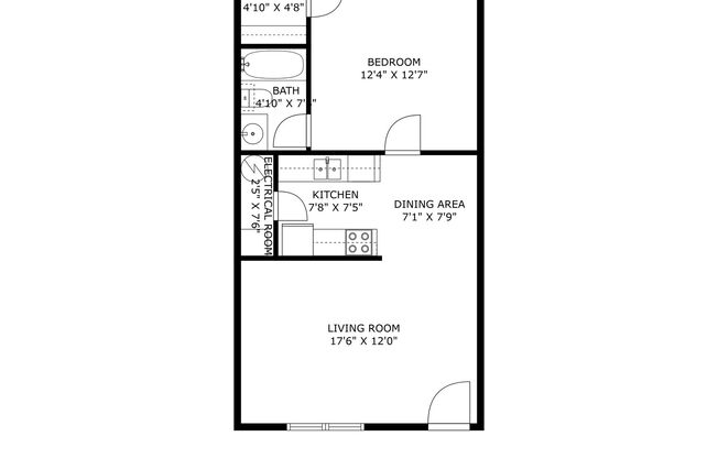 1 bed, 1 bath, 612 sqft, $1,015, Unit 1670-10 PVC