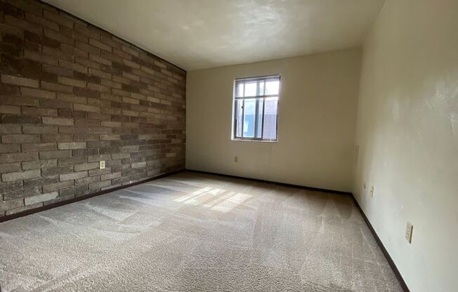 Cozy One Bedroom with Beautiful Exposed Brick! Off-Street Parking & Laundry Included!