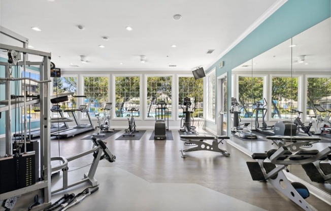 modern fitness center