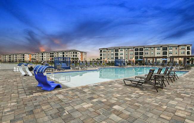 View of the Pool at The Oasis at Cypress Woods, Fort Myers, 33966