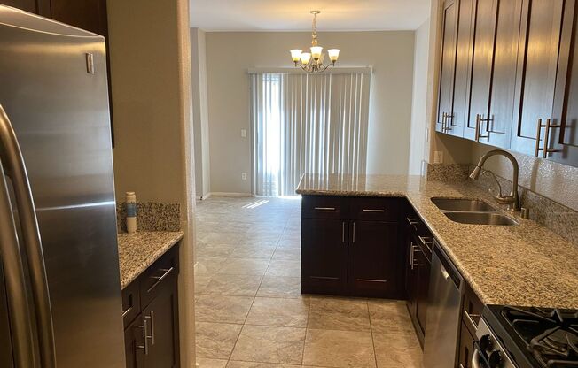 Upgraded townhome in gated Silverado Ranch community