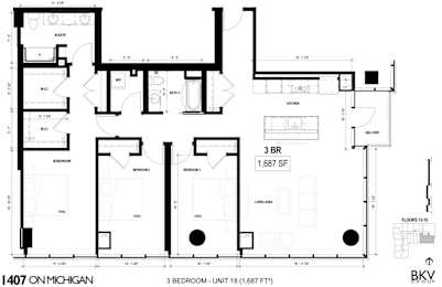 3 beds, 2 baths, 1,687 sqft, $5,779