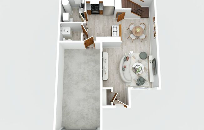 2 beds, 1.5 baths, 1,120 sqft, $1,399, Unit TH 2410-03