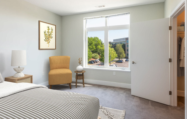 Bedroom with Hard Surface Flooring