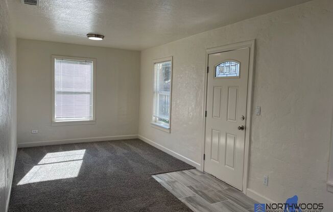 Newly remodeled 2 Bedroom 1 Bath Home