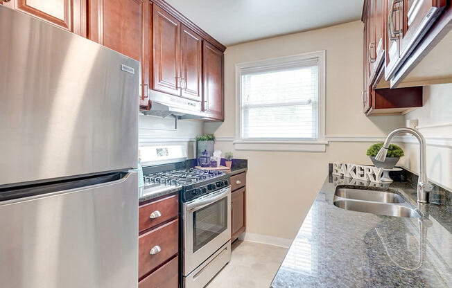 Kitchen at Kensington Place Apartments