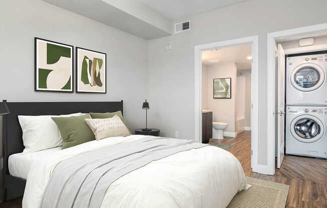 Bedroom with Hard Surface Flooring