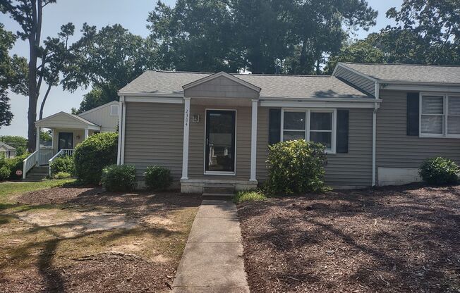 2 Bedroom 1 Bath Condo in the Cottages of Whitaker neighborhood of Raleigh, NC.