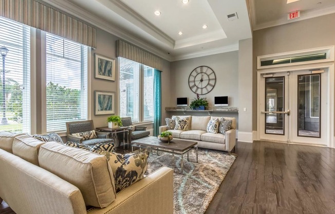 Clubhouse Interior at The Oasis at Highwoods Preserve, Tampa, FL, 33647