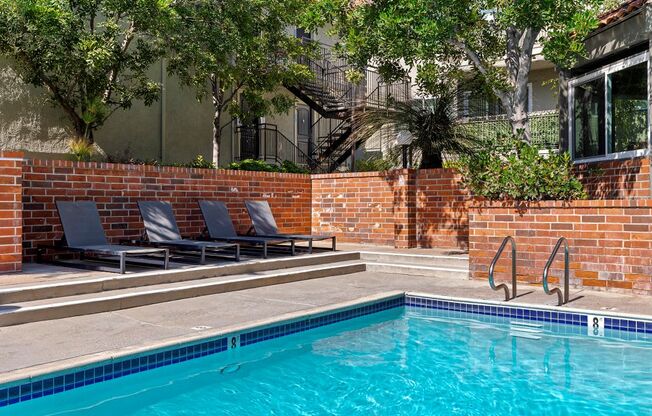 our apartments in the colony have a swimming pool