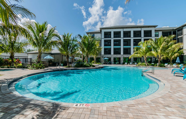 Expansive Outdoor Pool at AxisOne, Florida