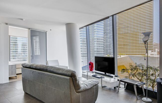 Veer Towers 802W- Stunning Strip and City Views from this Fully Furnished 2Bd/2Ba Residence