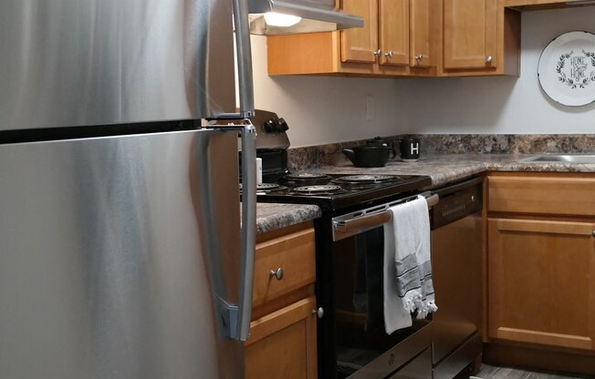 Kitchen at Bloomfield Apartments, Dayton, OH, 45426