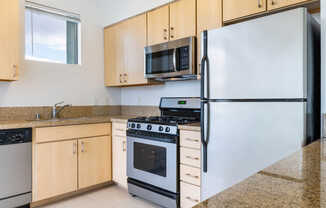 Kitchen with Stainless Steel Appliances