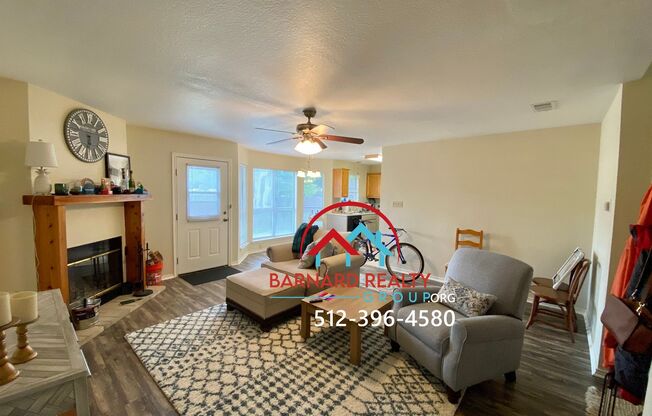 Available August 1: 3 bed/2 Bath with 2 Car Garage and Fenced Yard