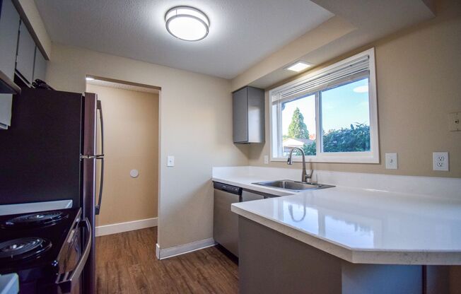 Newly Renovated 2 Bed 1 BA Single Level Apt!