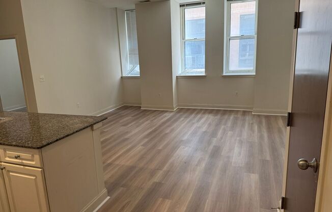 Large 2 Bed/1 Bath Apartment in The Victory Building