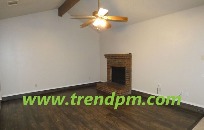 Updated 2 bedroom/2 bath townhome with 1 car garage in centrally located Saginaw! 412 Asbury Drive, Saginaw, TX 76179