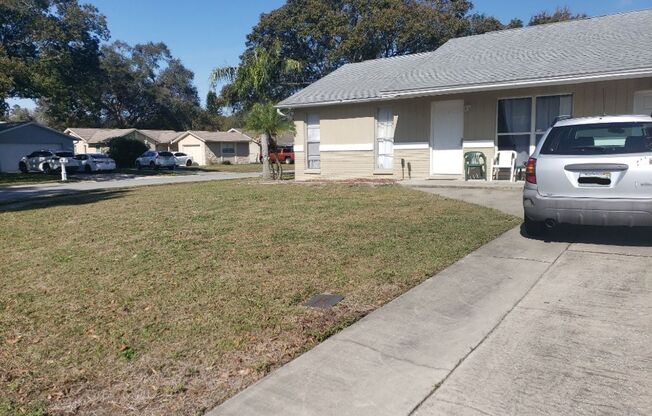 Beautiful home with fenced in backyard!