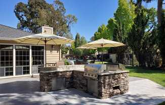 BBQ Area at Club Pacifica, Benicia California