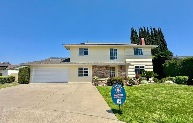 Beautiful 5B/2.5BA Home With Office Located in Placentia!