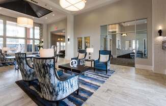 The Aster Clubhouse at The Aster Apartments, Cary, NC, 27519