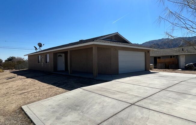 2 Bedroom 2 Bath home with Central HVAC - 2 Car Garage, Fenced Rear Yard