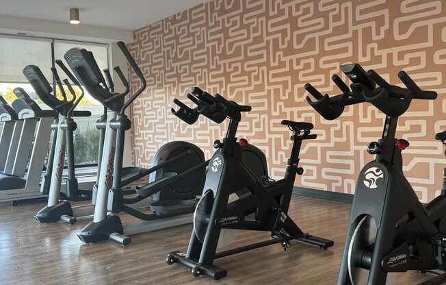 State-of-the-art multi-room fitness center