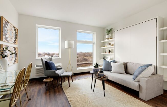 Studio, 1 bath, 418 sqft, $1,100, Unit 306