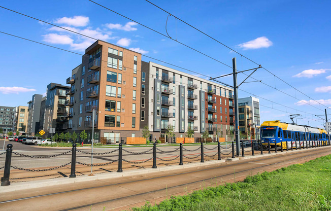 Light Rail Station Near Indigo Apartments