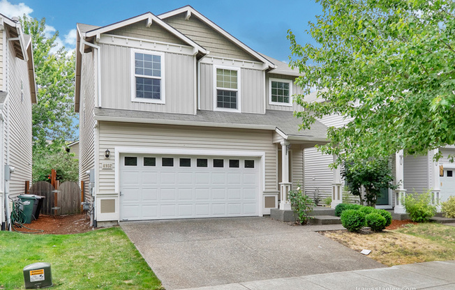 Lovely 4 BD* 2.5 BA* Single Family Home Located In Desirable Legacy Knoll Neighborhood **1 block from 53rd Park & A Short Drive to Intel**