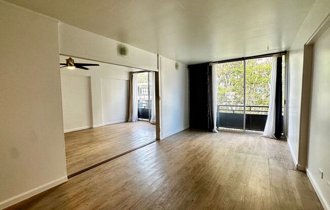 Available NOW - Ideally Located 1 Bedroom, 1 Bath, with 1 Assigned Parking Stall in Makiki