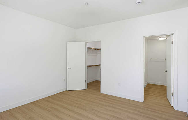 Bedroom with Hard Surface Flooring