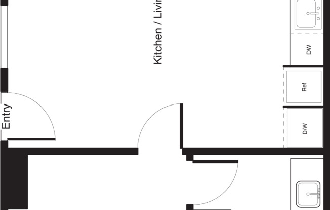 1 bed, 1 bath, 475 sqft, $2,470, Unit 1706