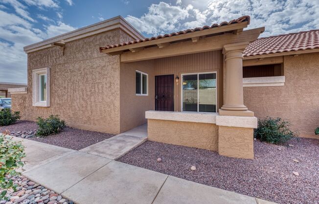 2 Bedroom, 2 Bath Townhouse for Rent completely remodeled!!!  Nice secluded patio!!!  2 pools and well maintained complex!!!