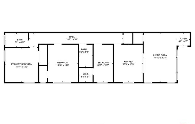 3 beds, 2 baths, 1,150 sqft, $4,500