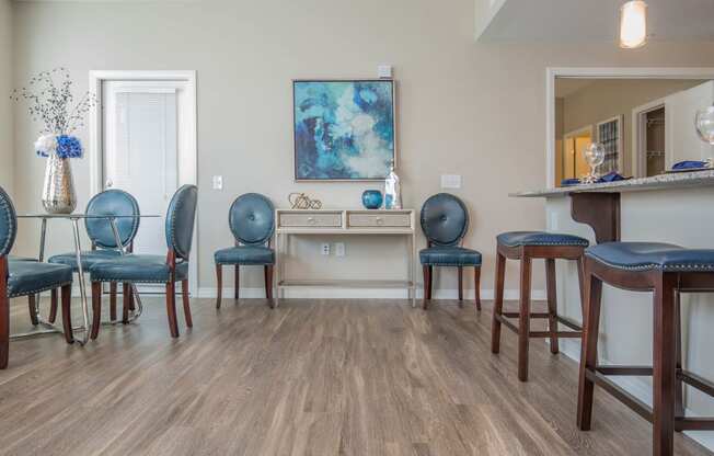Dining And Kitchen at The Passage Apartments by Picerne, Henderson
