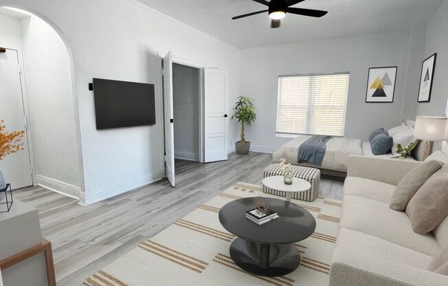 Studio, 1 bath, 500 sqft, $1,695