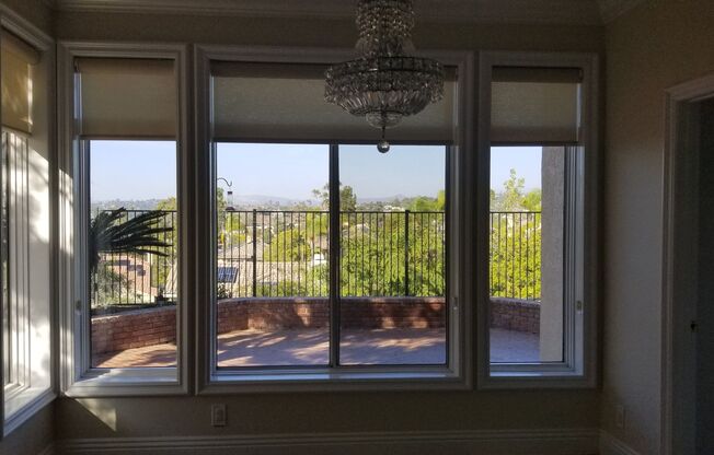 Fantastic and large home with forever view in South Escondido and available immediately!