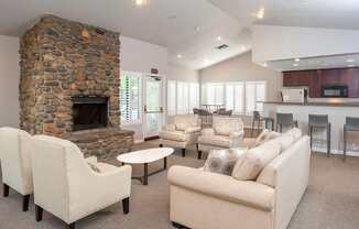 Zinfandel Village clubhouse fireside lounge