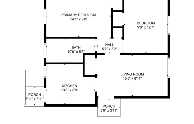 2 beds, 1 bath, 700 sqft, $1,360, Unit FA2