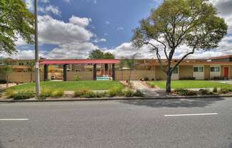 Off Street Parking Facility at 720 North Apartments, California