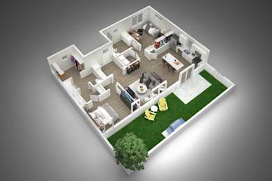 2 beds, 2 baths, 1,193 sqft, $1,949