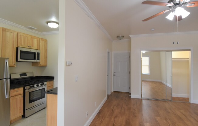 Wonderfully Remodeled Large Studio Apartment