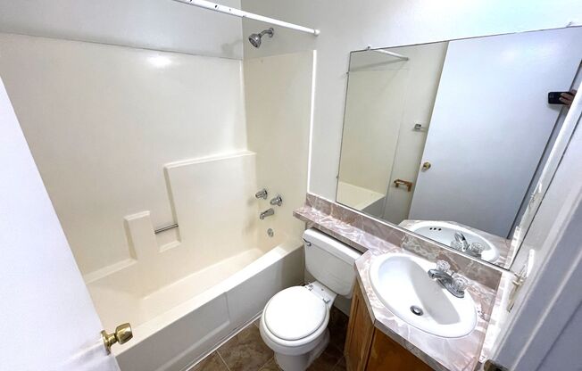 2 bedrooms, 2 baths, 2 parking spaces! Central A/C and Heat!!!