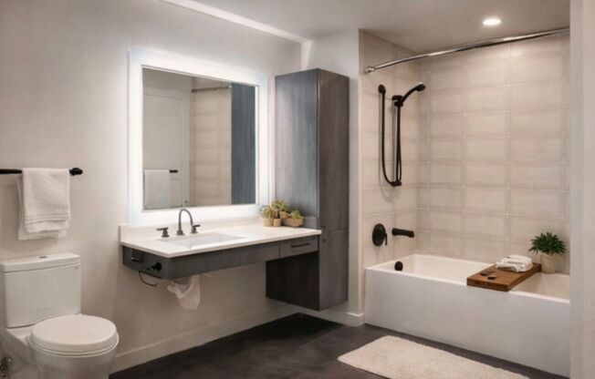 Studio, 1 bath, 600 sqft, $2,795, Unit 405 ADA