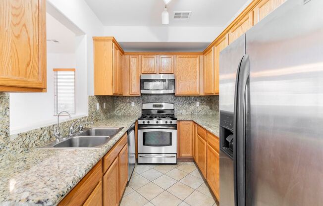 3 bedroom home in gated community
